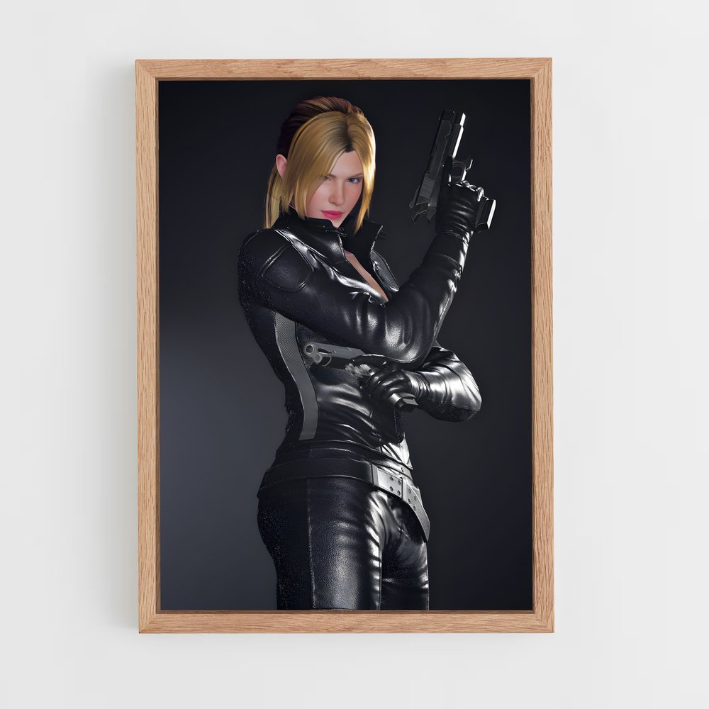 Poster Nina williams – affiche Tekken (vue 4)